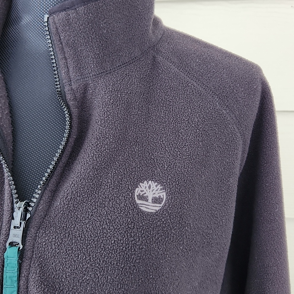 Timberland Jacket Black Fleece Long Sleeve Full Zip (XL) - Picture 7 of 11